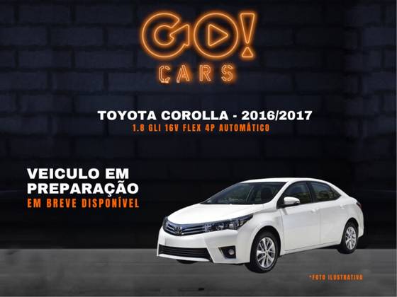 TOYOTA COROLLA 1.8 GLI 16V FLEX 4P AUTOMÁTICO